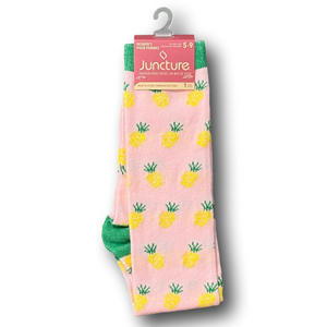3/$15 Pineapple Funny Novelty Knee High Socks - NWT
